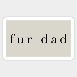 Fur Dad Sticker